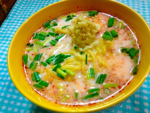 節約ランチ★創味シャンタンで辛いラーメン★